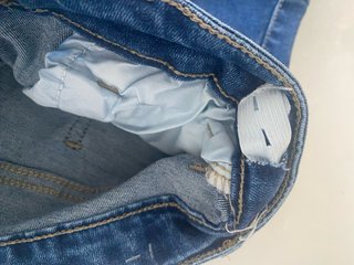 Jeans cargo bambina