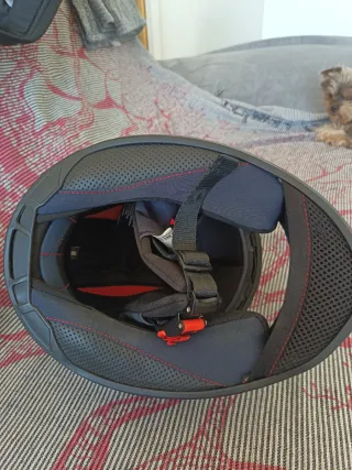 Casco Moto SHIRO Negro Visera Transparente