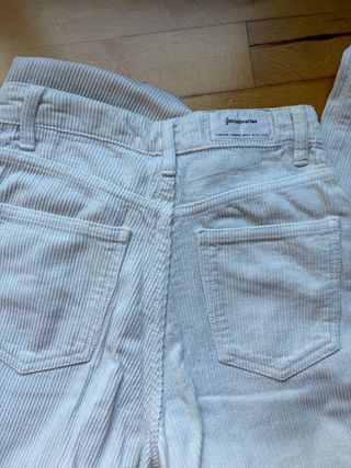 Pantalones Stradivarius Beige Pana