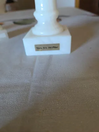 Virgen del Pilar Zaragoza Estatua