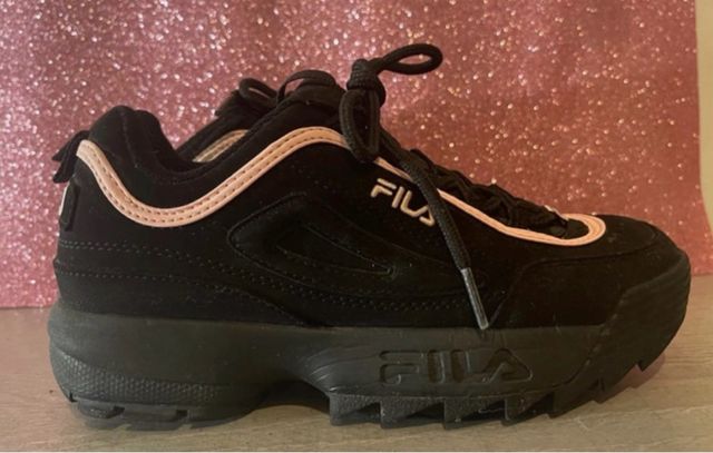 Zapatillas Fila Disruptor terciopelo 35
