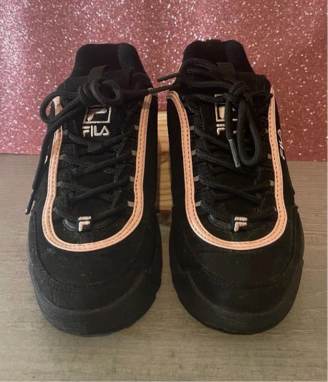 Zapatillas Fila Disruptor terciopelo 35