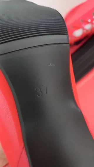 Botines Rojos Talla 37