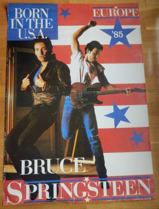 CUATRO POSTERS BRUCE SPRINGSTEEN