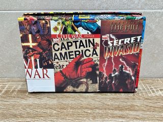 SCATOLA PICCOLA IN CARTONE MARVEL CON 6 SCOMPARTI NUOVA