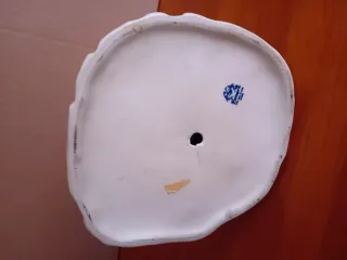 Figura porcelana mujer pescadora