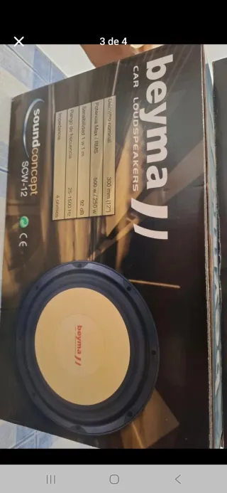 Amplificador Beyma SP-3002 + Altavoces Beyma