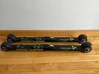 Rollerskis Fischer y Bota Esquí Fondo