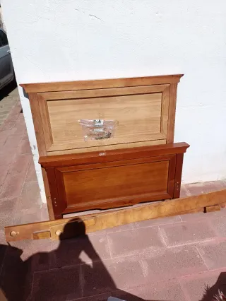 Estructura cama 90cm sin somier
