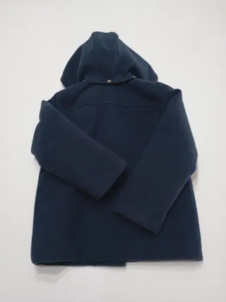 Abrigo niño azul con capucha