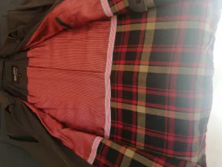 Gabardina corta verde oliva talla 56