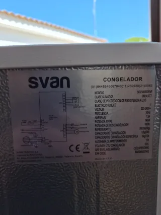 Congelador 5 cajones No Frost