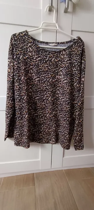Jersey fino estampado animal print