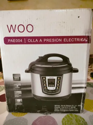 Olla a Presión Eléctrica WOO PAE004