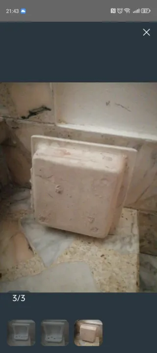 Lote accesorios baño blancos