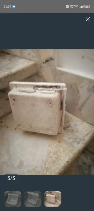 Lote accesorios baño blancos