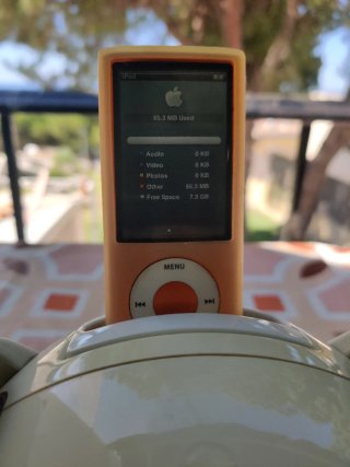 iPod nano 5gen 8gb+ Altavoz