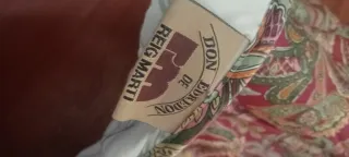 Colchón tela estampado floral