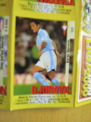 Cromo Liga 1999-2000 - Valerón, Engonga, Djorovic