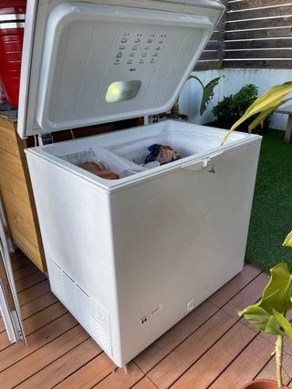 Congelador horizontal blanco