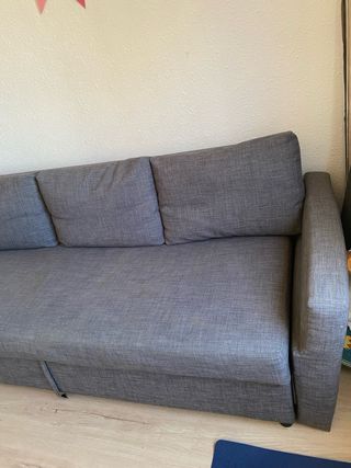 Sofá Cama Gris Ikea Friheten