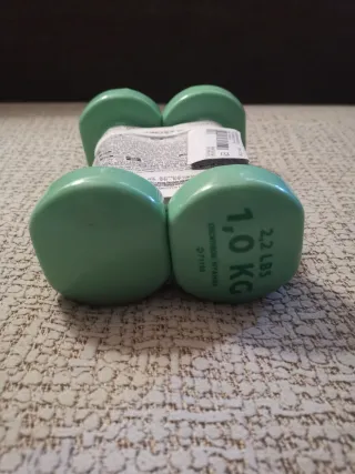 Juego Mancuernas 1kg Verde