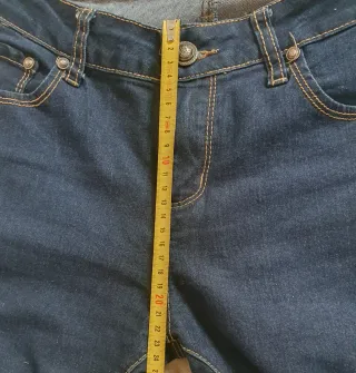 Pantalón vaquero mujer con lentejuelas