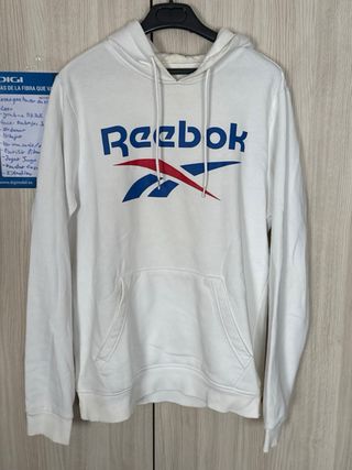Sudadera Reebok Blanca