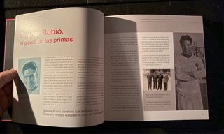 Historia futbol español libro con sellos