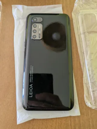 Teléfono Leioa 108Mp Negro 2 fundas+protector