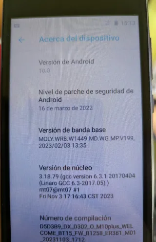 Teléfono Leioa 108Mp Negro 2 fundas+protector
