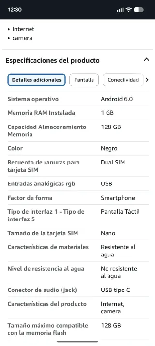 Teléfono Leioa 108Mp Negro 2 fundas+protector