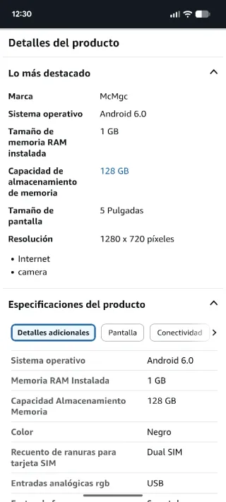 Teléfono Leioa 108Mp Negro 2 fundas+protector