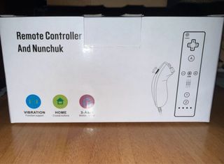 Controller Wii Nintendo con Nunchuk