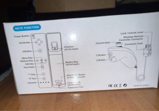 Controller Wii Nintendo con Nunchuk