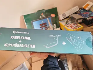 Fidelamo Canal Cables + Soporte Auriculares