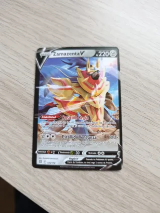 Duo Cartas Pokémon Zamazenta V