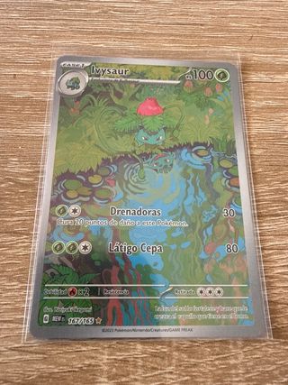 Carta Pokémon Ivysaur pokemon 151