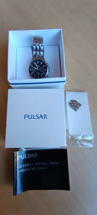 Reloj Pulsar Cronógrafo 100M