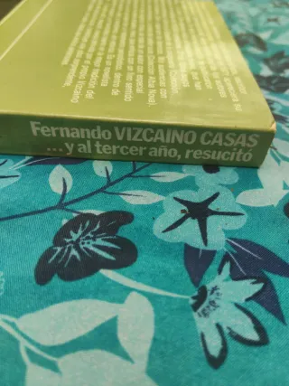 Novela "...y al tercer año, resucitó" de Vizcaíno