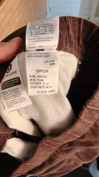 Pantalón Levis pana talla S