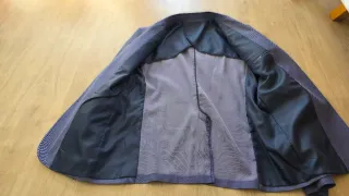 Americana azul hombre