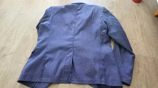 Americana azul hombre