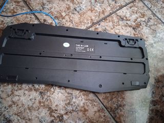 Teclado THE G-LAB Negro y Azul