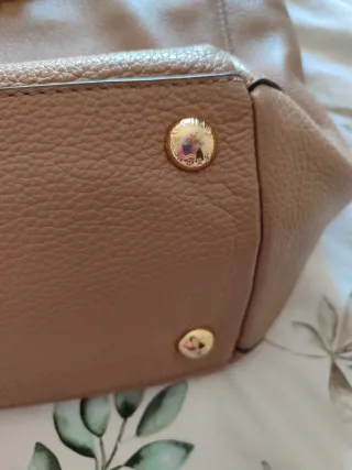 Bolso Michael Kors Piel Marrón Dorado