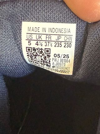 Adidas Scarpe Blu/Bianche Taglia 37