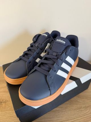 Adidas Scarpe Blu/Bianche Taglia 37
