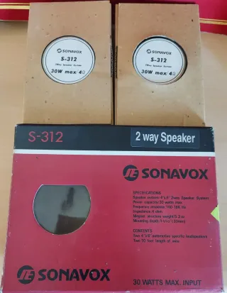 Altoparlanti auto Sonavox S-312