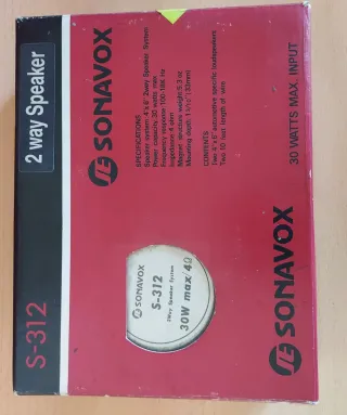 Altoparlanti auto Sonavox S-312