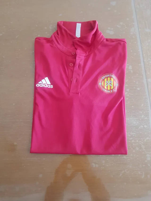 Polo Adidas Sporting Gavá Rojo